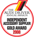 Audi Driver International Awards - a Gold Award for 'Independent Accessory Supplier 2007'
