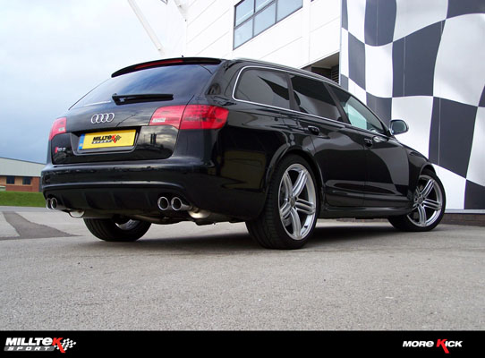 Milltek Sport Cat-back - RS6 5.0 V10 BITURBO QUATTRO 2008 and later