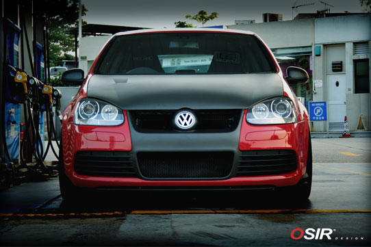 Volkswagen Golf MK5 R32 Styling Exterior OSIR OSIR Mask R32 Carbon