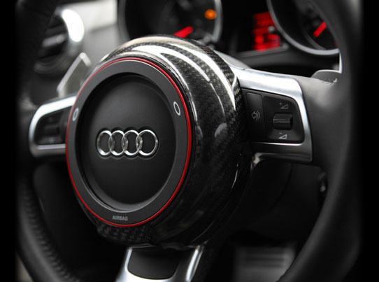 Audi tt mk2 steering store wheel cover